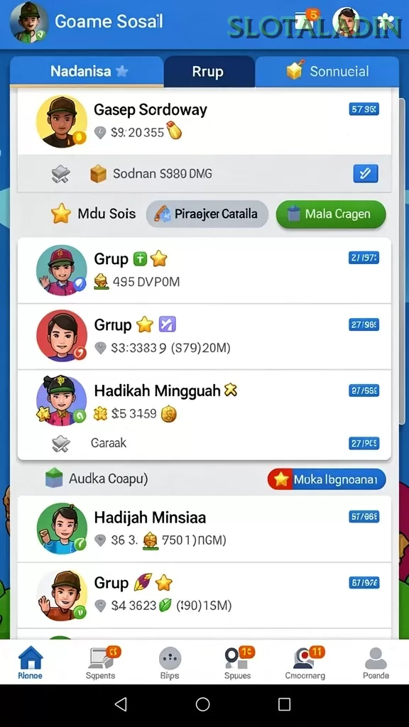 Pratinjau antarmuka slotaladin — aplikasi APK resmi Android v2.5.6